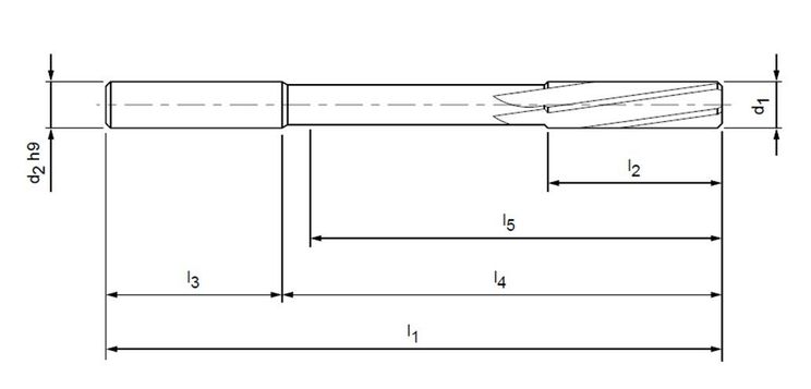 HSS-E MACHINERUIMER 030513 Ø 6,03 DIN 212-2 Z=6