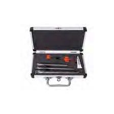 SET-E/SDUCR met drie HM boorbeitels E10M/E12Q/E16R