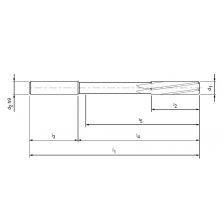 HSS-E MACHINERUIMER 030513 Ø 5,31 DIN 212-2 Z=6