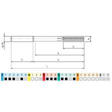 VHM NC-MACHINERUIMER 040210 Ø 3,2 H7 L= 65 DIN8093-2A