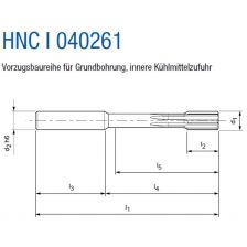 VHM MACHINERUIMER 040261 HNC Ø 4,01 +0,004 Z=6 IK Blind