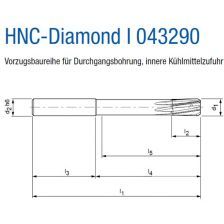 VHM RUIMER 043290 HNC-DIAMOND Ø 11 H7 IK Z=6 DOORL. L=120