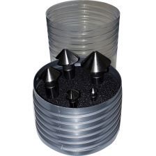SET VERZINKERS 90° 051218 Van 5 stuks HSS DIN 335C