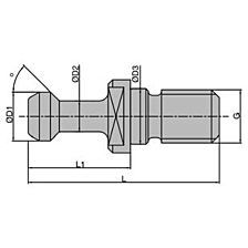 Aantrekbout BN164B-BT30