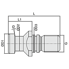 Aantrekbout BN164B-SK50 type B met O-ring 5056292