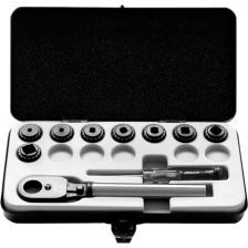 Universele ratelsleutel set RS0/DIN 8 delig 6705156