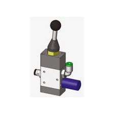 Olieklep pneumatisch met hendel