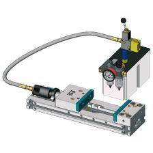 Hydraulische machineklem MS200x500 met unit