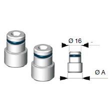 Cillindrische paspen Ø22H7 Modular