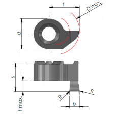 Dummel Minicut insert LS014.U411.00/AL41F