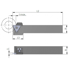 Dummel DED steekbeitel 0.780- L.0.780.2525.1