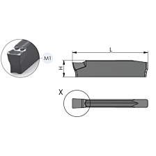 Dümmel groefsteek insert DE24.N4030.M1/VP12 B=4 R0,3