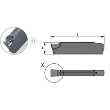 Dümmel groefsteek insert DE24.N4040.S1/P04C B=4 R0,4