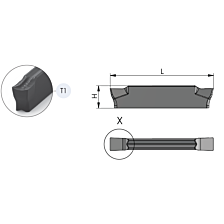 Dümmel groefsteek insert DZ24.N6040.T1/VC10 B=6 R0,4