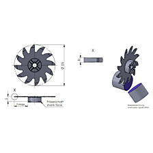 X1250.X150.01/K10F insert Minimill XL