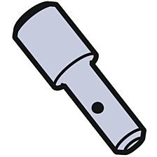 Draadstift voor rolkop EVOline F2