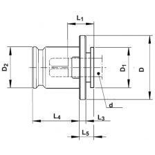 Tappot BFC0-6,0xVK4,9