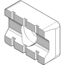 Varia Plus insert type FR vlakvertand