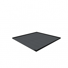 Afdekblad met mat 717x725x20mm