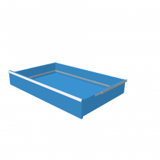 H = 150 mm 54X36 75 kg - RAL 5012