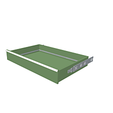 H = 150 mm 54X36 200 kg - RAL 6011