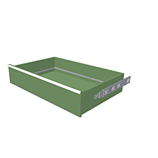 H = 200 mm 54X36 200 kg - RAL 6011