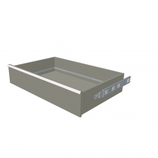 H = 200 mm 54X36 200 kg - RAL 7023