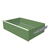 H = 250 mm 54X36 200 kg - RAL 6011