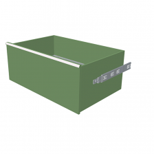 H = 400 mm 54X36 200 kg - RAL 6011