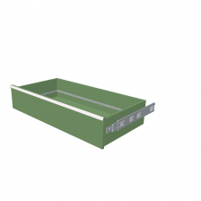 H = 200 mm 54X27 200 kg - RAL 6011