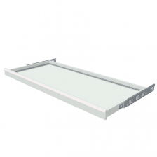H = 75 mm 78X36 200 kg - RAL 7035