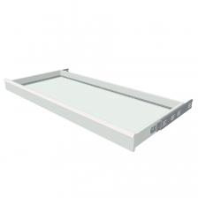 H = 100 mm 78X36 200 kg - RAL 7035