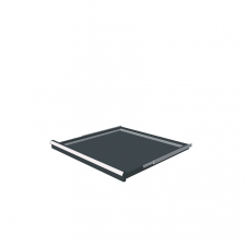 H = 50 mm 36X36 75 kg - RAL 7016