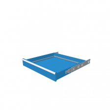 H = 100 mm 36X36 200 kg - RAL 5015