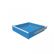 H = 150 mm 36X36 200 kg - RAL 5012