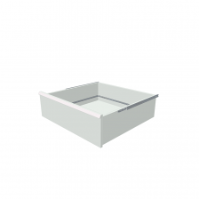 H = 200 mm 36X36 75 kg - RAL 7035
