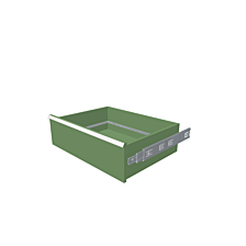 H = 200 mm 36X27 200 kg - RAL 6011
