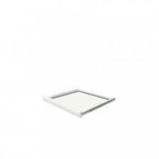 H = 50 mm 27X27 75 kg - RAL 9002