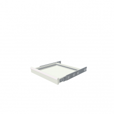 H = 75 mm 27X27 200 kg - RAL 9002
