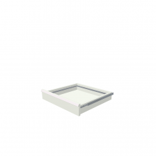 H = 100 mm 27X27 75 kg - RAL 9002