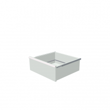 H = 200 mm 27X27 75 kg - RAL 7035