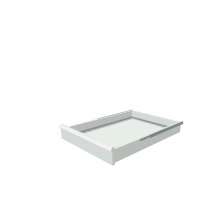 H = 100 mm 27X36 75 kg - RAL 7035