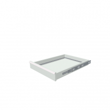 H = 100 mm 27X36 200 kg - RAL 7035