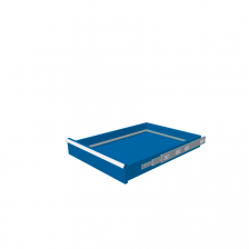 H = 100 mm 27X36 200 kg - RAL 5005