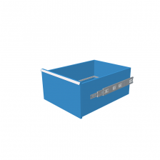 H = 300 mm 27X36 200 kg - RAL 5012