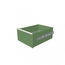 H = 300 mm 27X36 200 kg - RAL 6011