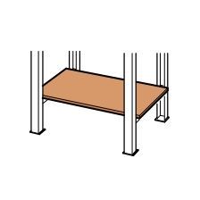 Onderlegblad    1155x640x25 mm