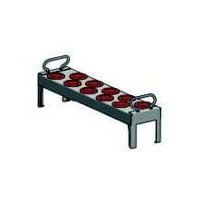 Conusrek met 4 stuks SK50 houders