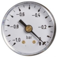 Vacuümmeter VA0301 met klok Ø50 en G1/4 erachter