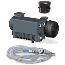 Vacuümpomp 400V 63 m3/uur VP003 met filter en slangset